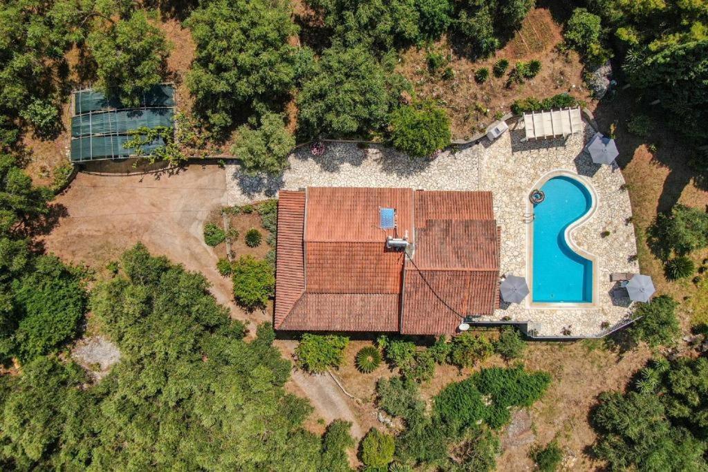 Villa Olive Grove And Sea View Агіос-Спиридон Екстер'єр фото